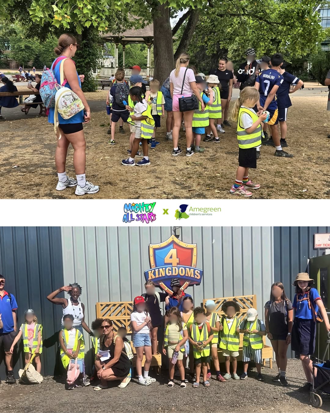 We were delighted to support Mighty Allstars CIC this summer by sponsoring 24 children’s tickets to 4 Kingdoms Adventure Park. 

For many of the children attending the Summer Holid