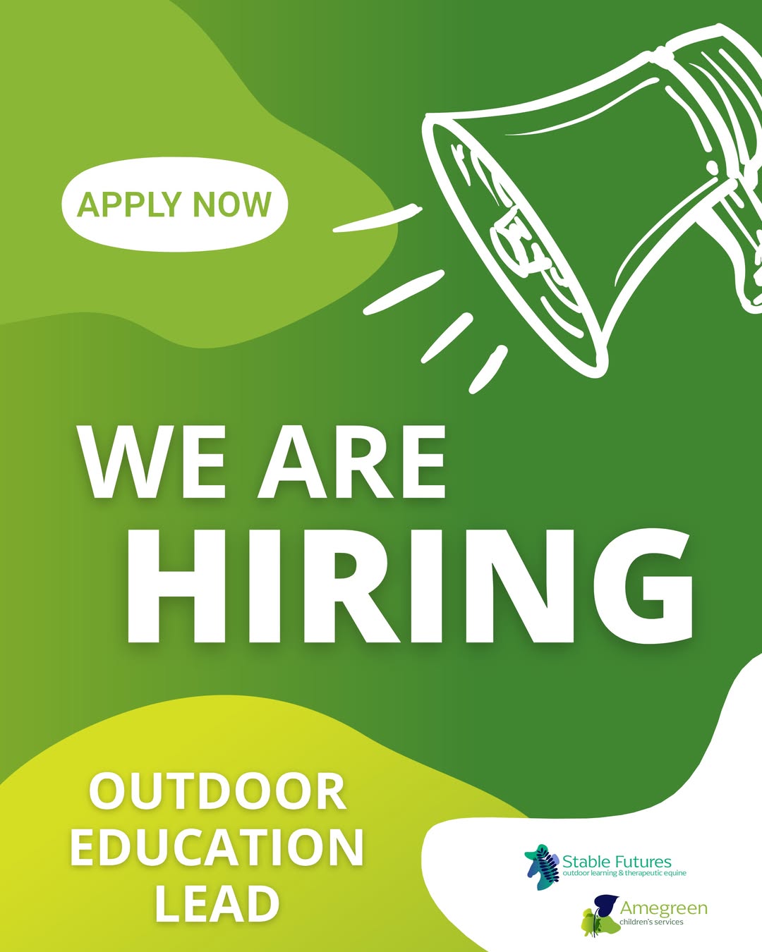 📢 Job of the Week 📢

This week we’re looking for an enthusiastic and creative Outdoor Education Lead to join @stablefuturesacs and help shape an exciting new provision at Juniper A
