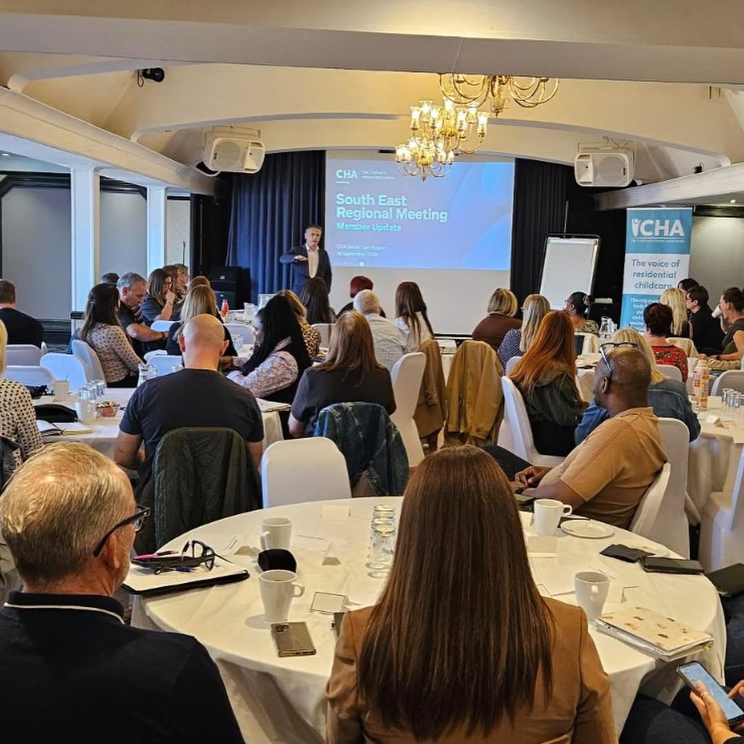 Yesterday, members of the Amegreen team attended the CHA South East & London Regional Meeting, alongside other providers and professionals working in residential childcare.

The da